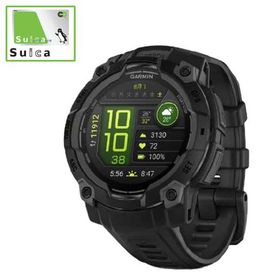 GARMIN Instinct 3 AMOLED(インスティンクト スリー アモレッド)45mm GPSスマートウォッチ(Suica対応) (ガーミン) Black 010-02936-30