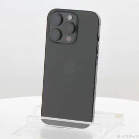 ソフマップ 〔中古品〕 iPhone16 Pro 128GB ブラックチタニウム NYMV3J／A SIMフリー【377】