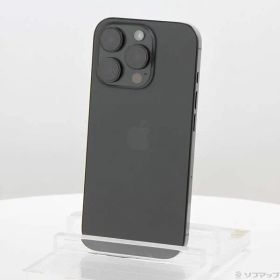 ソフマップ 〔中古品〕 iPhone16 Pro 256GB ブラックチタニウム MYN03J／A SIMフリー【377】