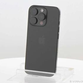 ソフマップ 〔中古品〕 iPhone16 Pro 512GB ブラックチタニウム MYN43J／A SIMフリー【377】