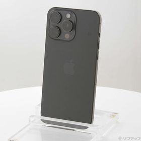 (中古)Apple iPhone15 Pro Max 512GB ブラックチタニウム MU6U3J/A SIMフリー(198-ud)