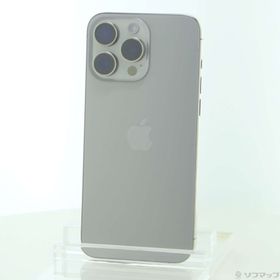 (中古)Apple iPhone15 Pro Max 512GB ナチュラルチタニウム MU6W3J/A SIMフリー(276-ud)