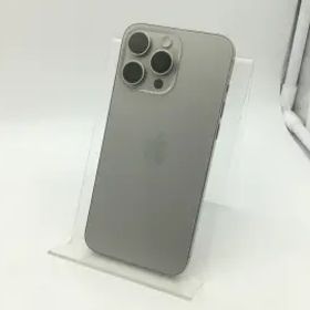 【中古】Apple SoftBank 【SIMフリー】 iPhone 15 Pro Max 512GB ナチュラルチタニウム MU6W3J/A【神戸】保証期間１ヶ月【ランクA】