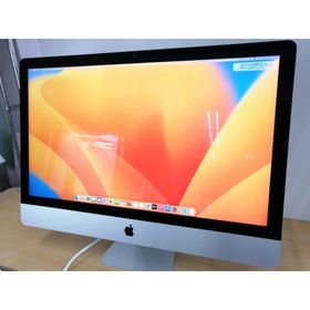 【中古】Apple iMac 27インチ CTO (Mid 2017) Core i5(3.5G)/8G/2T(Fusion)/Radeon Pro 575【秋葉2号】保証期間１ヶ月【ランクA】