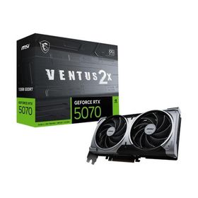 【新品】MSI GeForce RTX 5070 12G VENTUS 2X OC [PCIExp 12GB]【日曜日以外即日発送】【送料無料】