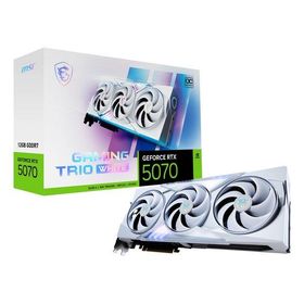 MSI エムエスアイ NVIDIA GeForce RTX 5070 TRI FROZR 4/2610MHz/28Gbps/12GB GDDR7 192bit/ホワイト GeForce RTX 5070 12G GAMING TRIO OC WHITE(2650898)