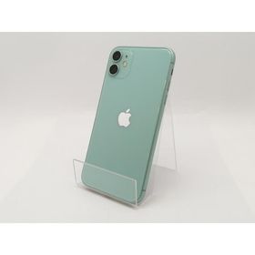 【中古】Apple au 【SIMロック解除済み】 iPhone 11 64GB グリーン MHDG3J/A（後期型番）【津田沼】保証期間１ヶ月【ランクC】