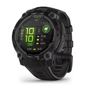 GARMIN 010-02936-30 Instinct 3 45mm AMOLED Black Bezel with Black Band 防水対応