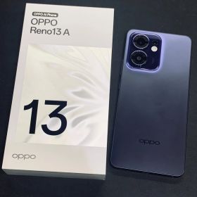 【美品】OPPO Reno13 A SIMロック解除済 128GB A501OP ルミナスネイビー 利用制限△