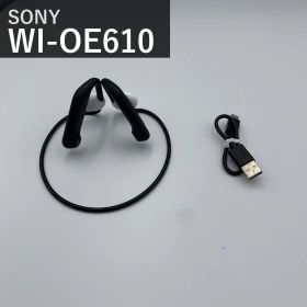 ソニー SONY ワイヤレスイヤホン Float Run フロートラン WI-OE610 ブラック オープンイヤー型 オフイヤー 16mmドライバー 防滴IPX4 最大10時間再生 Bluetooth マイク搭載 桐生祥秀推薦 ランニング 国内正規品