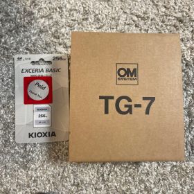 【新品】OM SYSTEM TG-7 本体 256GB SDカードセット