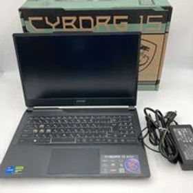 中古 MSI Cyborg-15-A13VFK-1054JP(i7-13620H/16GB/SSD512GB/RTX4060/W11H) 3430006304 状態： B:良品