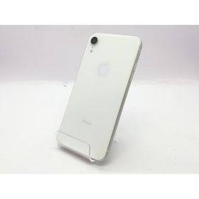 【中古】Apple docomo 【SIMロック解除済み】 iPhone XR 64GB ホワイト MT032J/A【立川フロム中武】保証期間１ヶ月【ランクB】