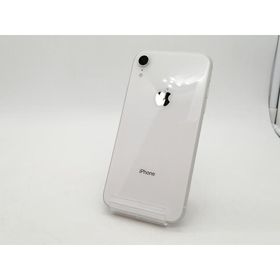 【中古】Apple SoftBank 【SIMロック解除済み】 iPhone XR 64GB ホワイト MT032J/A【札幌南2条】保証期間１ヶ月【ランクB】