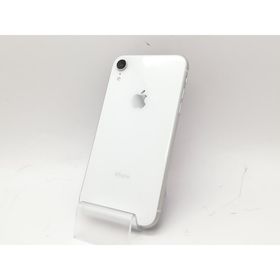 【中古】Apple SoftBank 【SIMロック解除済み】 iPhone XR 64GB ホワイト MT032J/A【府中ル・シーニュ】保証期間１ヶ月【ランクA】