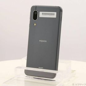 〔中古〕SHARP(シャープ) AQUOS sense3 basic 32GB ブラック SHV48 auロック解除SIMフリー〔377-ud〕