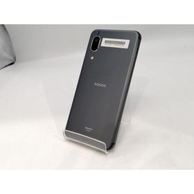 【中古】SHARP au 【SIMロック解除済み】 AQUOS sense3 basic ブラック 3GB 32GB SHV48【浜松駅前】保証期間１ヶ月【ランクA】