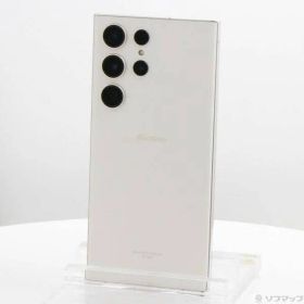 ソフマップ 〔中古品〕 Galaxy S23 Ultra 256GB クリーム SC-52D docomo SIMフリー【377】