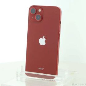 ソフマップ 〔中古品〕 iPhone13 128GB プロダクトレッド MLNF3J／A SIMフリー【295】
