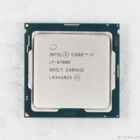 ソフマップ 〔中古品〕 Core i7 9700K 〔3.6GHz／LGA 1151〕【377】