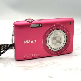 【動作未確認】Nikon COOLPIX S3300 ピンク 本体 美品