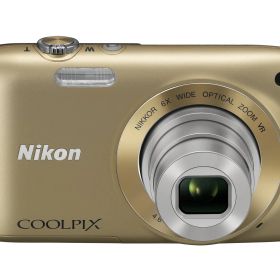 Nikon デジタルカメラ COOLPIX (クールピクス) S3300 スイートゴールド S3300GL(中古品)