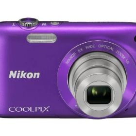 Nikon デジタルカメラ COOLPIX (クールピクス) S3300 ラベンダーパープル S3300PP(中古品)