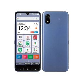 「新品・ワイモバイル版」SIMフリー かんたんスマホ4 A402ZT 4GB/128GB [ネイビー]