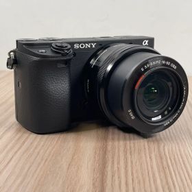 動作OK SONY α6400 ミラーレスカメラ ショット数34