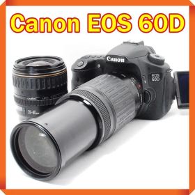 ✨ Canon EOS 60D 一眼レフ スマホ転送 望遠レンズ キヤノン