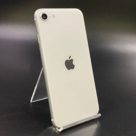 【全額返金保証】【最速発送】 iPhone SE（第2世代） 128GB ホワイト Softbank 白ロム 動作確認済 76%