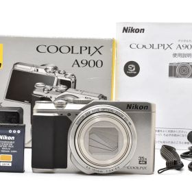 ★完動品★ Nikon ニコン CoolPix A900 シルバー クールピクス コンパクトデジタルカメラ 元箱・付属品多数 ＃4536