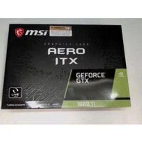 中古 MSI GeForce GTX 1660 Ti AERO ITX 6G OC(GTX1660Ti) 139073 状態： C:並品