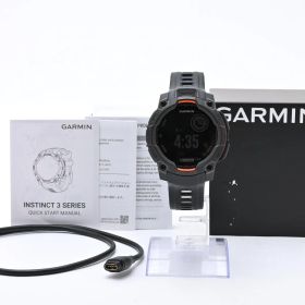 【返品保証】良品｜Garmin ガーミン Instinct3 Dual power 50mm #C260624-04
