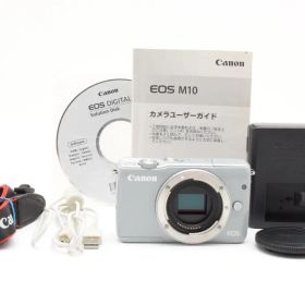 超極上★キャノン Canon EOS M10 ボディ グレー #694