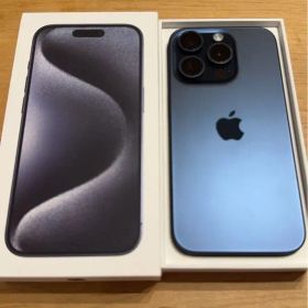 Apple iPhone 15 Pro 本体 ブルーチタニウム 128GB