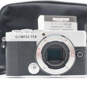オリンパス Olympus Pen E-P7 20.3MP Digital Camera Silver 354 shots [新品同様] #Z6470A