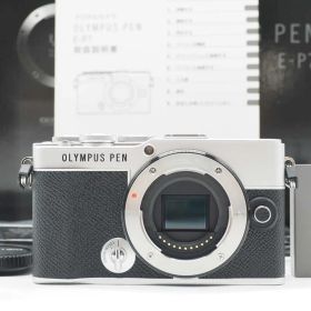 オリンパス Olympus Pen E-P7 20.3MP Digital Camera Silver 556 shots 元箱 [新品同様] #Z6494A