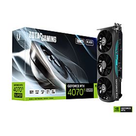 (中古)ZOTAC ZOTAC GAMING GeForce RTX 4070 Ti SUPER Trinity Black Edition ZT-D40730D-10P(344-ud)