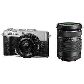 『新品』OM Digital Solutions(OMデジタルソリューションズ) OLYMPUS PEN E-P7 EZダブルズームキット [シルバー]