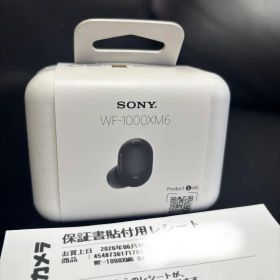 SONY WF-1000XM6 ブラック ワイヤレスイヤホン 本体