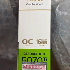 未開封新品 ASUS ProArt GeForce RTX 5070 Ti