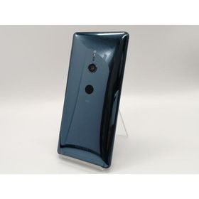 【中古】SONY au 【SIMロック解除済み】 Xperia XZ2 SOV37 ディープグリーン【小倉駅前】保証期間１ヶ月【ランクC】