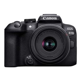 キヤノン ミラーレス一眼カメラ「EOS R10」RF-S18-45 IS STM レンズキット Canon EOSR10-1845ISSTMLK 返品種別A