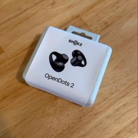 Shokz OpenDots 2 ワイヤレスイヤホン ブラック