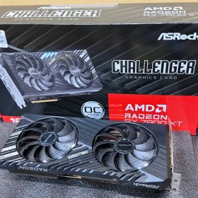 未使用 ASRock Radeon RX 7800 XT Challenger 16GB OC [PCIExp 16GB] 展示美品