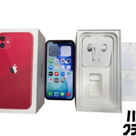 ◎Apple iPhone11 RED 64GB SIMロックなし MWLV2J/A スマホ スマートフォン アップル