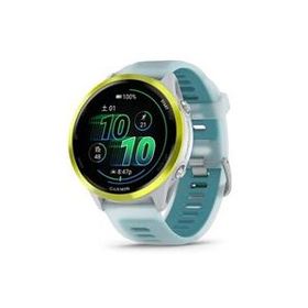 ★ガーミン Forerunner 570 010-02971-31 White/Amp Yellow 47mm AMOLED搭載 音声操作 音楽再生 GPSスマートウォッチ【国内正規流通品】