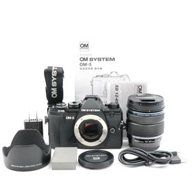シャッター数12806枚 OLYMPUS OM SYSTEM OM-5 12-45mm F4.0 PRO レンズキット ブラック オリンパス