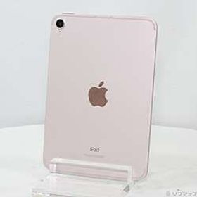 〔中古品〕 iPad mini 第6世代 256GB ピンク MLX93J／A SIMフリー ［8.3インチ液晶／A15-Bionic］〔中古品〕 iPad mini 第6世代 256GB ピンク MLX93J／A SIMフリー ［8.3インチ液晶／A15-Bionic］